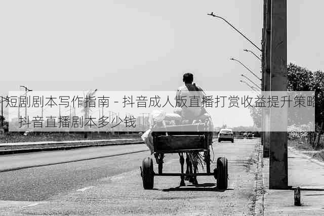 短剧剧本写作指南 - 抖音成人版直播打赏收益提升策略,抖音直播剧本多少钱