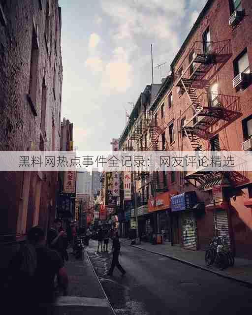 黑料网热点事件全记录:网友评论精选