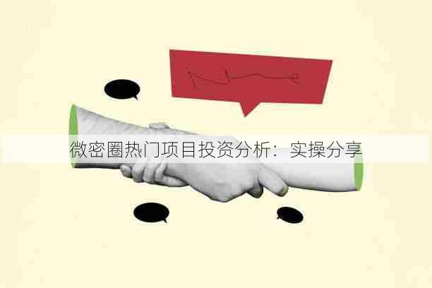 微密圈热门项目投资分析:实操分享