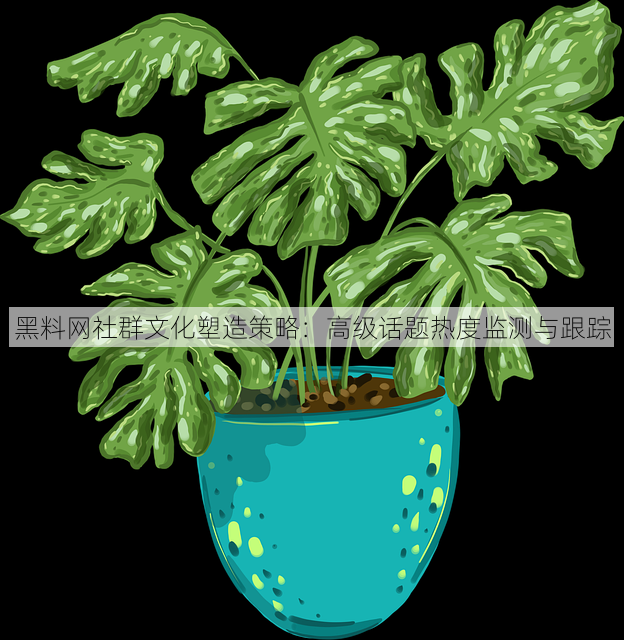 黑料网社群文化塑造策略:高级话题热度监测与跟踪