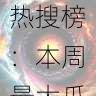 黑料网热搜榜:本周最大瓜解析